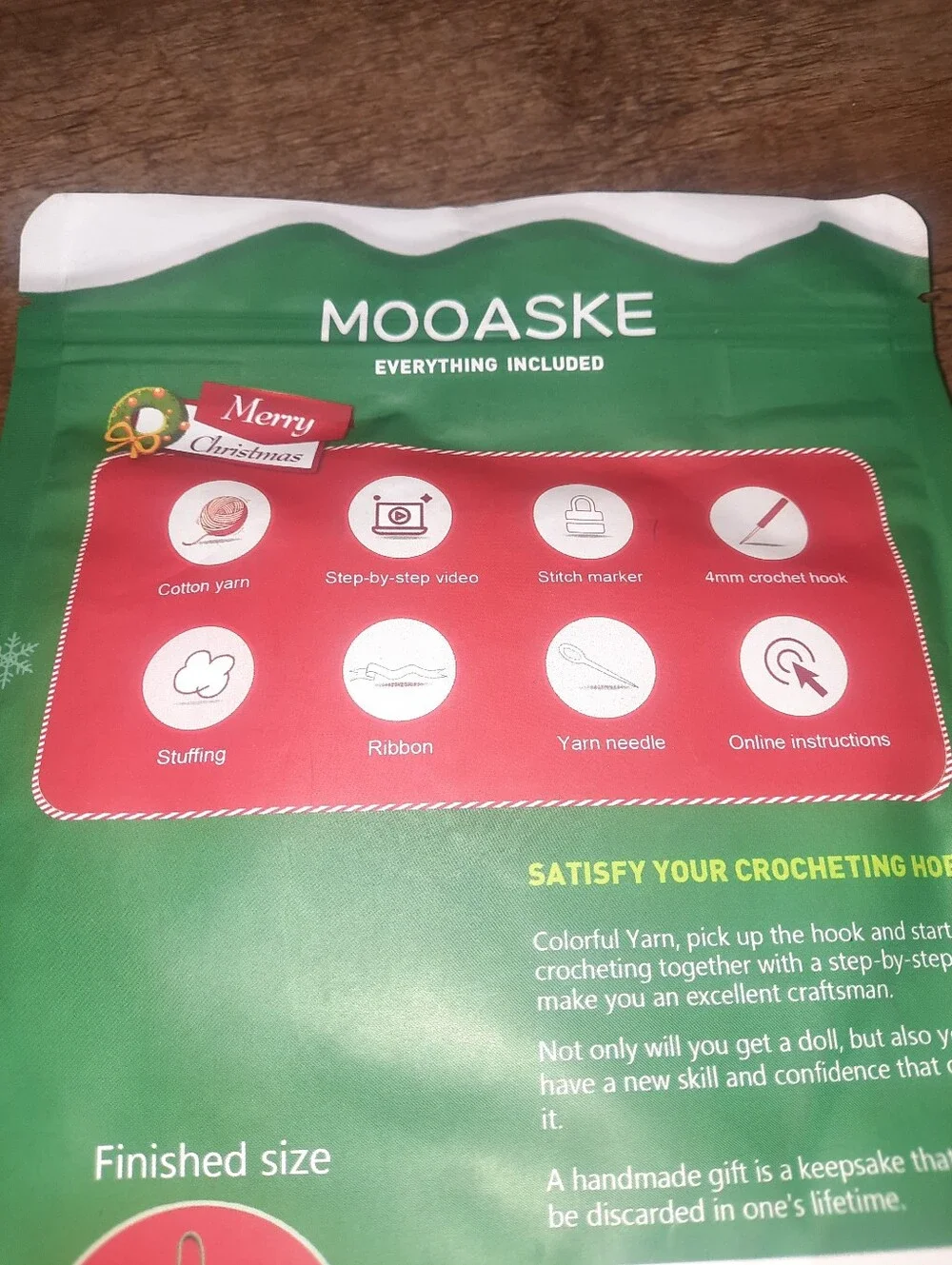 New Christmas Crochet Craft Kit